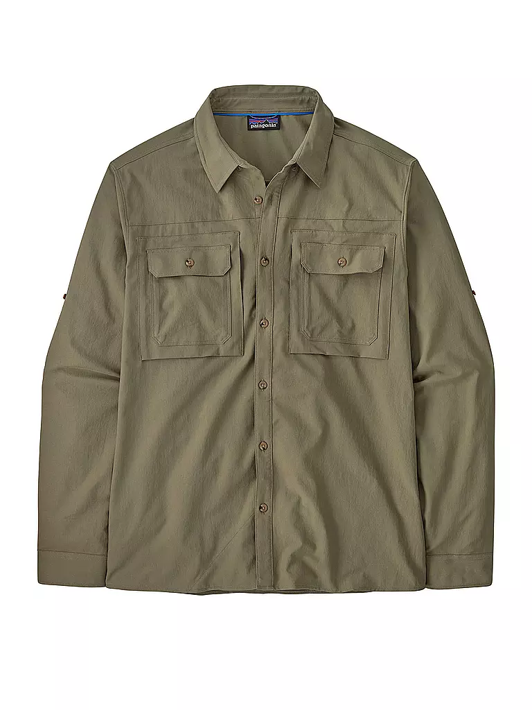PATAGONIA | Camisa Outdoor para hombre Self-Guided Sun | Oliva