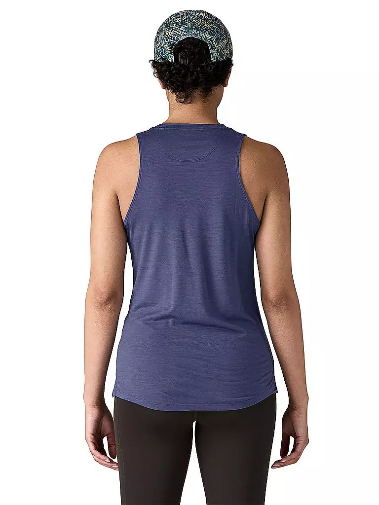 PATAGONIA | Camiseta de tirantes funcional para mujer Capilene® Cool Merino Blend | Lila