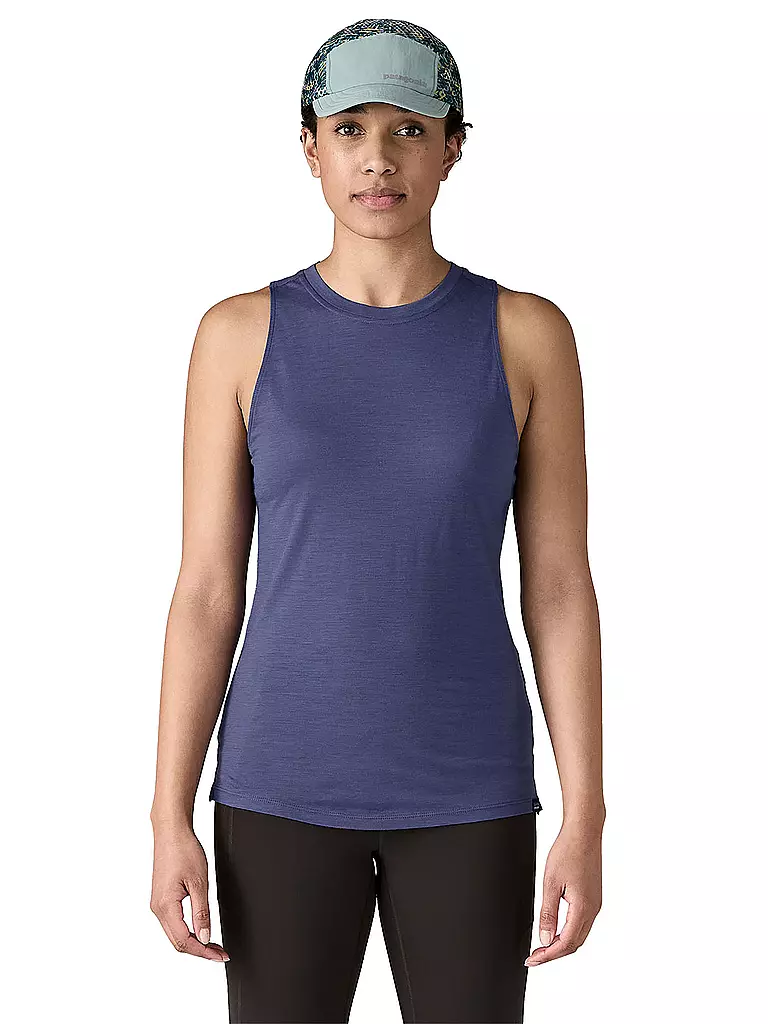 PATAGONIA | Camiseta de tirantes funcional para mujer Capilene® Cool Merino Blend | Lila