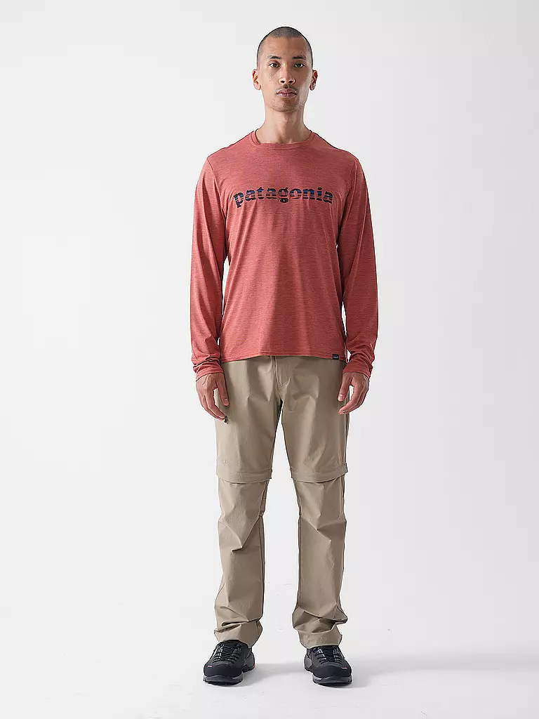 PATAGONIA | Camiseta funcional de hombre Capilene® Cool Daily Graphic | Coral