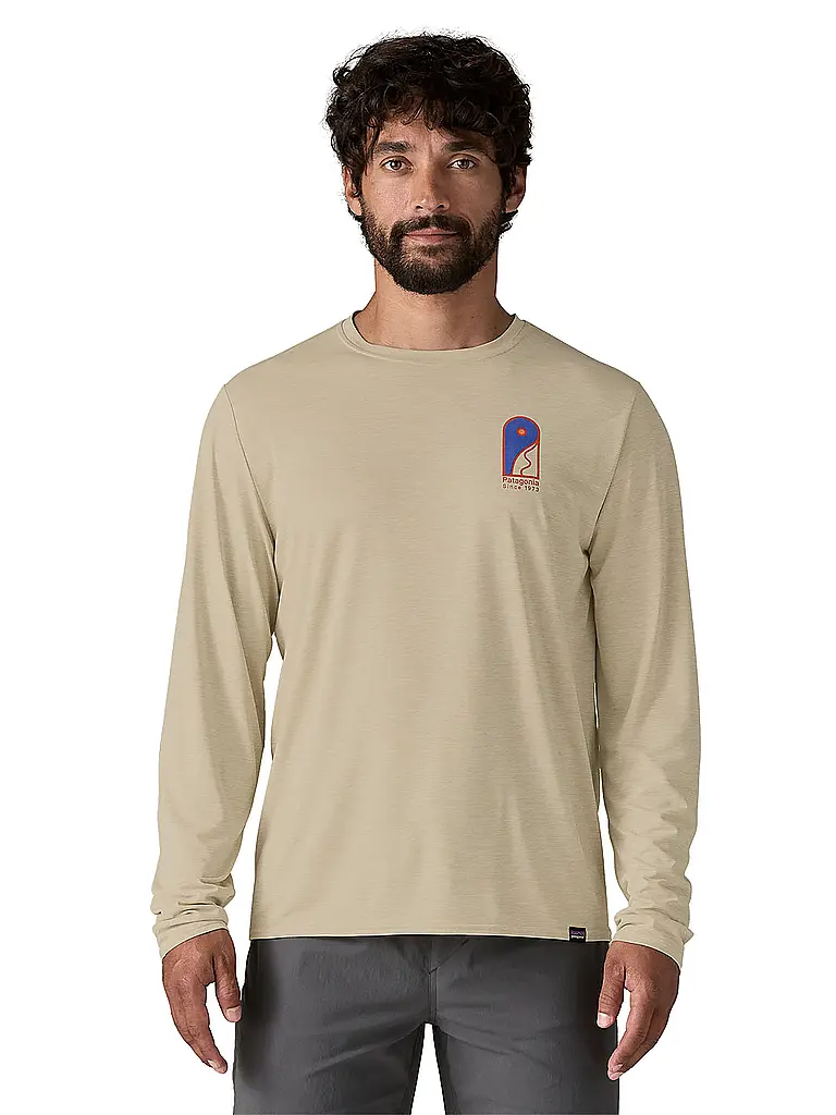 PATAGONIA | Camiseta funcional de hombre Capilene® Cool Daily Graphic | Beige