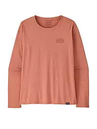 PATAGONIA | Camiseta funcional de manga larga para mujer Capilene® Cool Daily Graphic | Coral