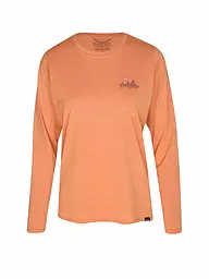 PATAGONIA | Camiseta funcional de manga larga para mujer Capilene® Cool Daily Graphic | Naranja