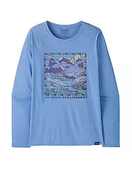 PATAGONIA | Camiseta funcional de mujer Capilene® Cool Daily Graphic | Azul claro
