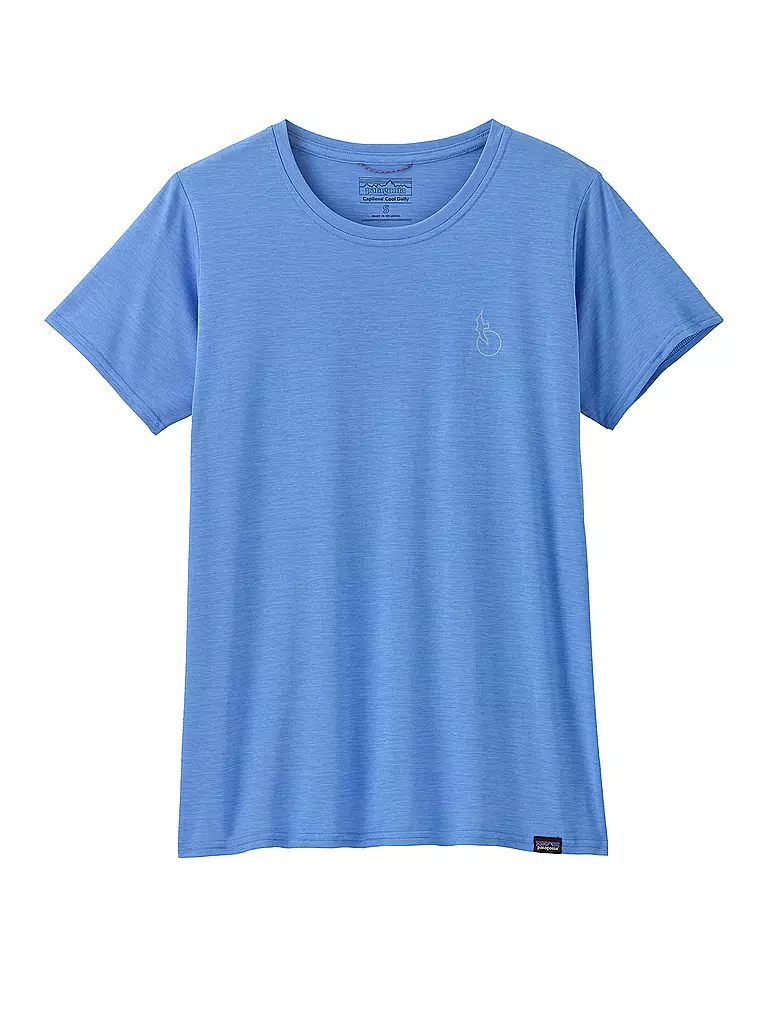PATAGONIA | Camiseta funcional de mujer Capilene® Cool Daily Graphic | Azul