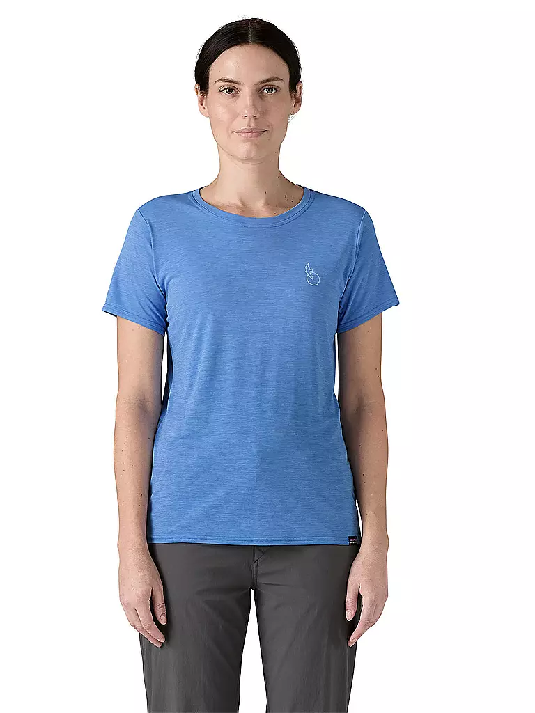 PATAGONIA | Camiseta funcional de mujer Capilene® Cool Daily Graphic | Azul