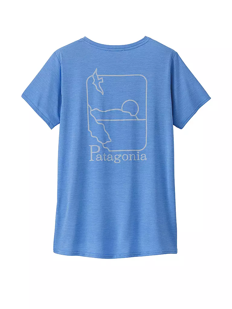 PATAGONIA | Camiseta funcional de mujer Capilene® Cool Daily Graphic | Azul