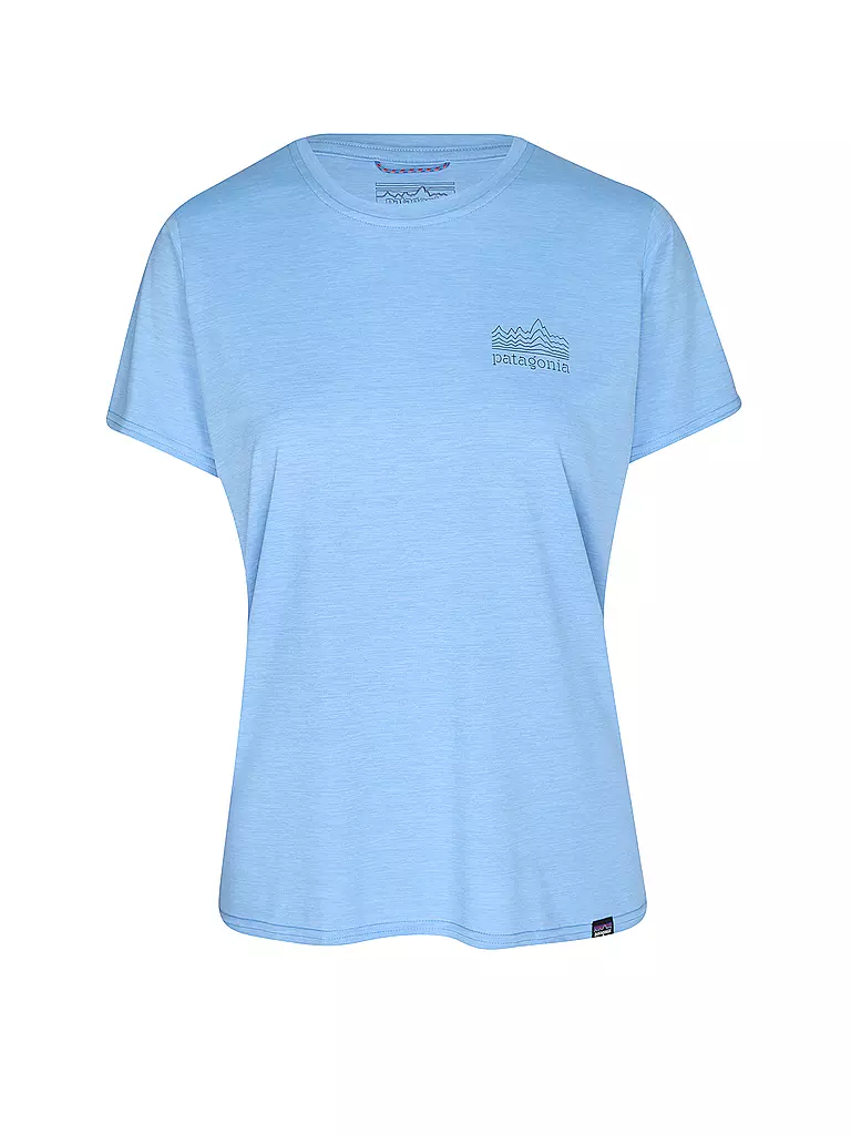 PATAGONIA | Camiseta funcional de mujer Capilene Cool Daily Graphic | Azul