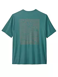PATAGONIA | Camiseta funcional para hombre Capilene® Cool Daily Graphic | Azul