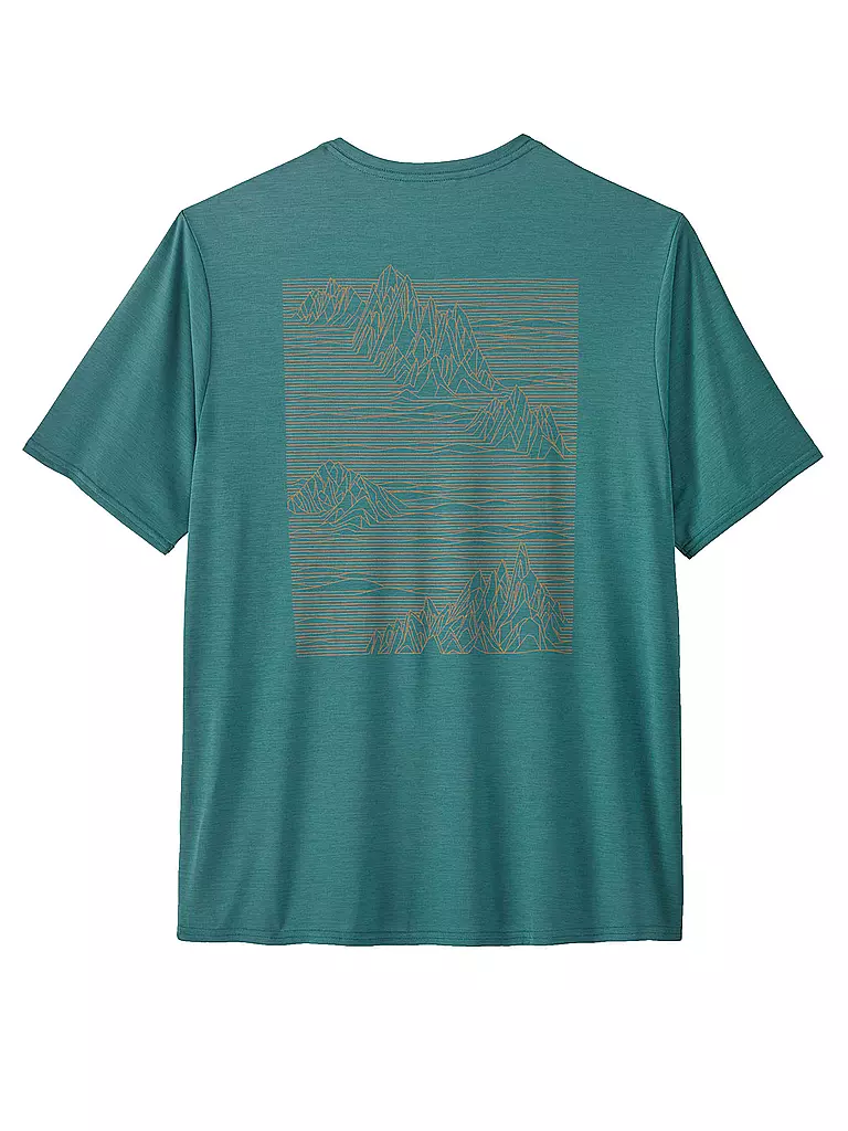 PATAGONIA | Camiseta funcional para hombre Capilene® Cool Daily Graphic | Azul