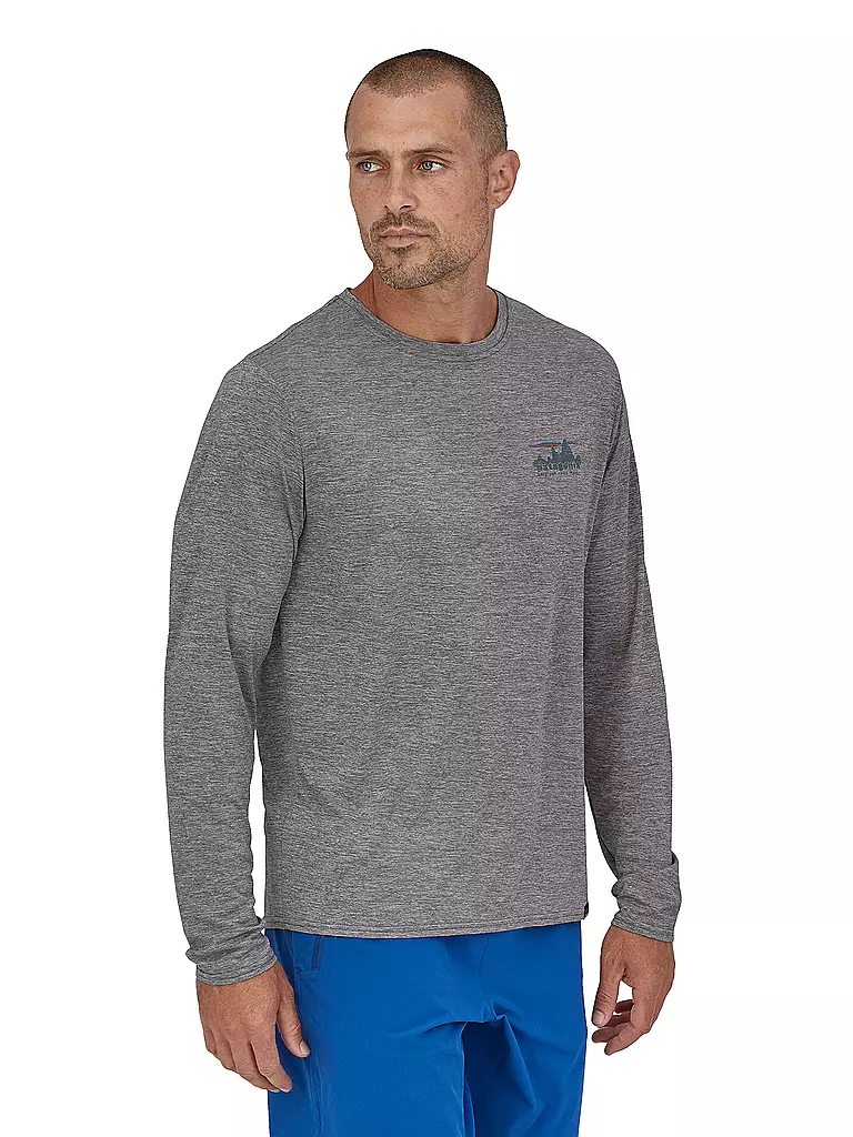 PATAGONIA | Camiseta funcional para hombre Capilene® Cool Daily Graphic | Gris