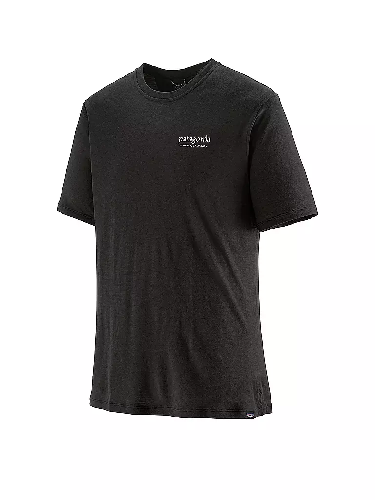 PATAGONIA | Camiseta funcional para hombre Capilene® Cool Merino Graphic | Negro