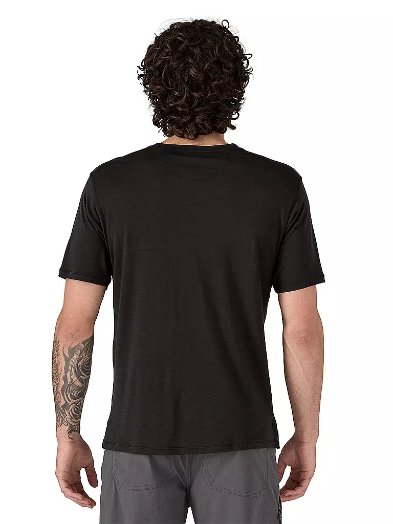 PATAGONIA | Camiseta funcional para hombre Capilene® Cool Merino Graphic | Negro