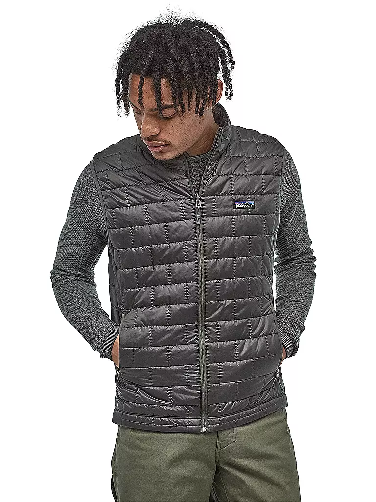 PATAGONIA | Chaleco aislante Nano Puff® para hombre | Gris