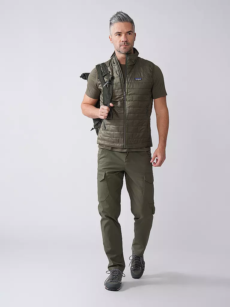 PATAGONIA | Chaleco aislante Nano Puff® para hombre | Oliva