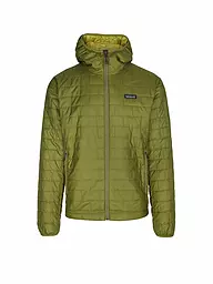 PATAGONIA | Chaqueta aislante con capucha Nano Puff® para hombre | Oliva