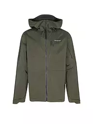 PATAGONIA | Chaqueta de esquí de travesía para hombre Untracked GTX 3L con capucha | Verde oscuro