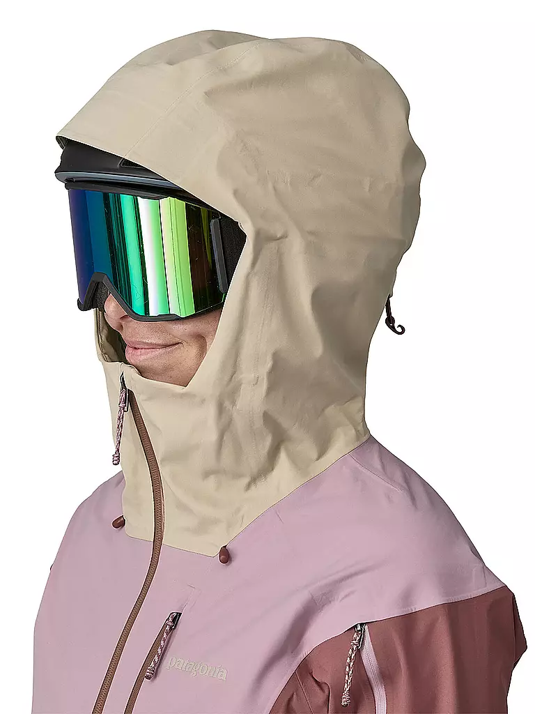 PATAGONIA | Chaqueta de esquí de travesía para mujer Snowdrifter 3L con capucha | Baya