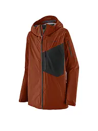 PATAGONIA | Chaqueta de esquí de travesía SnowDrifter 3L Hoodie para hombre | Cobre