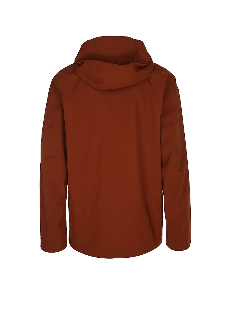 PATAGONIA | Chaqueta de esquí de travesía SnowDrifter 3L Hoodie para hombre | Cobre