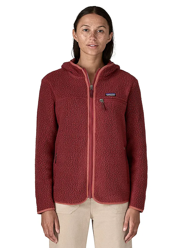 PATAGONIA | Chaqueta de forro polar RETRO PILE | Rojo oscuro
