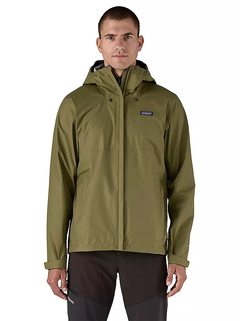 PATAGONIA | Chaqueta de senderismo para hombre Torrentshell 3L | Oliva