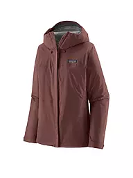 PATAGONIA | Chaqueta de senderismo para mujer Torrentshell 3L | Rojo oscuro