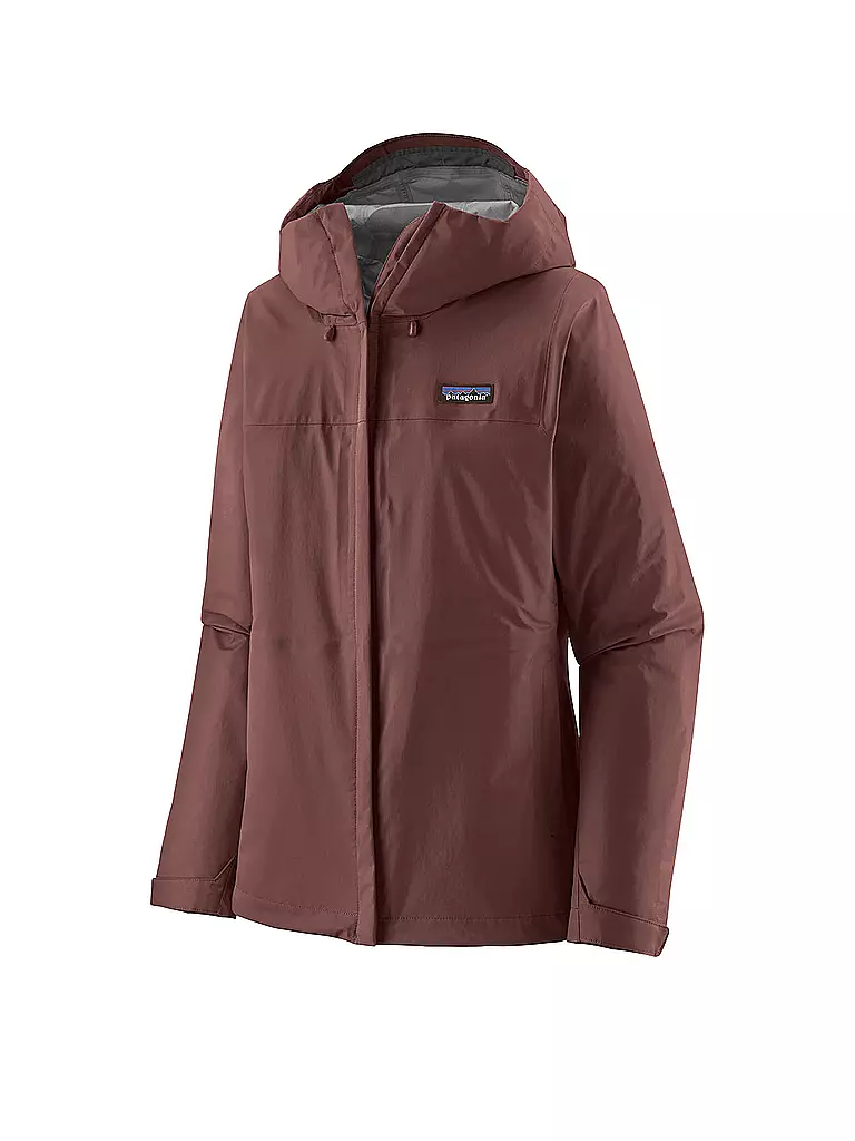 PATAGONIA | Chaqueta de senderismo para mujer Torrentshell 3L | Rojo oscuro