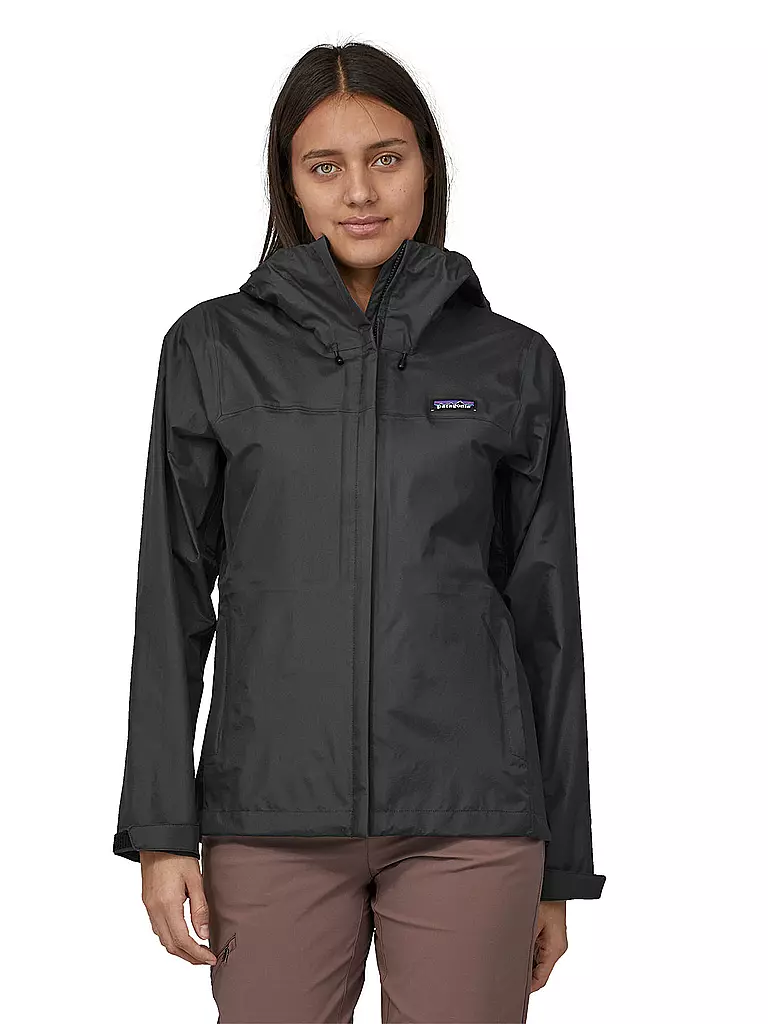 PATAGONIA | Chaqueta de senderismo para mujer Torrentshell 3L | Negro