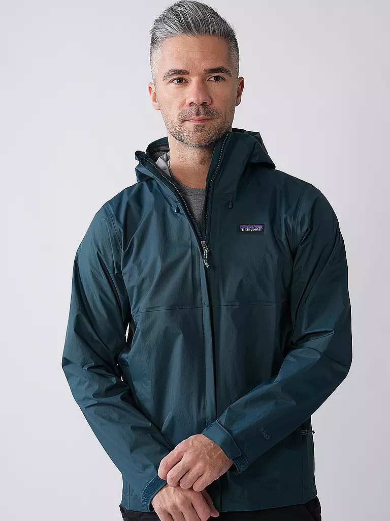 PATAGONIA | Chaqueta de senderismo Torrentshell 3L para hombre | Azul oscuro