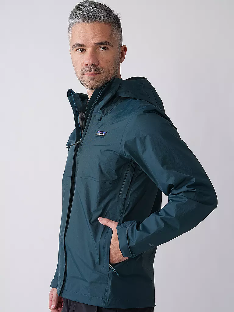PATAGONIA | Chaqueta de senderismo Torrentshell 3L para hombre | Azul oscuro