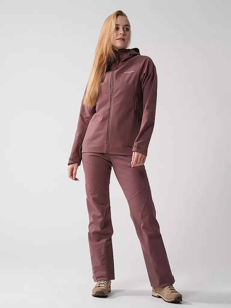 PATAGONIA | Chaqueta de senderismo Upstride con capucha para mujer | Baya