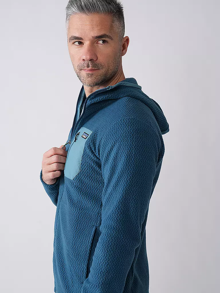 PATAGONIA | Chaqueta polar con cremallera completa R1® Air para hombre | Petróleo