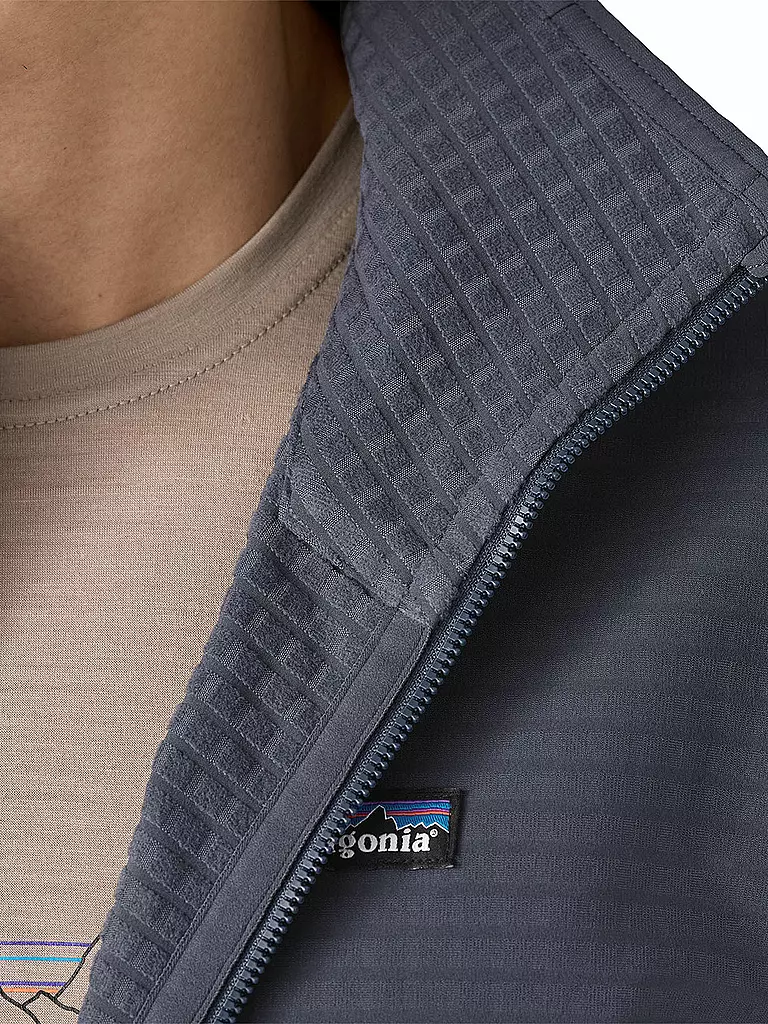 PATAGONIA | Chaqueta polar para hombre R1® TechFace | Azul oscuro