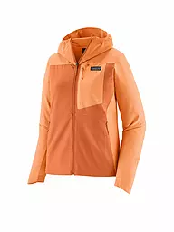 PATAGONIA | Chaqueta softshell R1® CrossStrata para mujer | Naranja