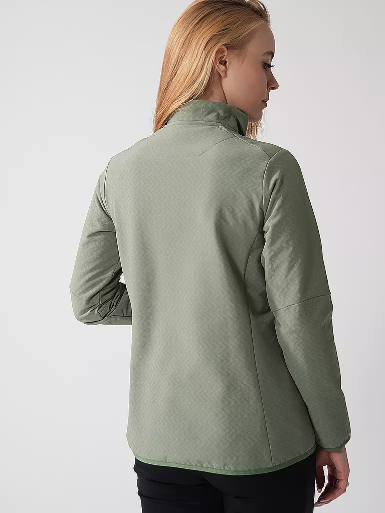 PATAGONIA | Chaqueta Softshell R2 Cross Strata Hoodie para mujer | Verde