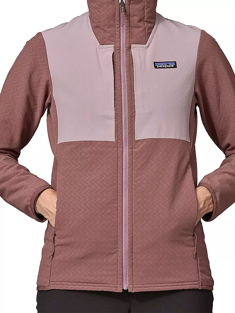 PATAGONIA | Chaqueta Softshell R2 Cross Strata Hoodie para mujer | Baya