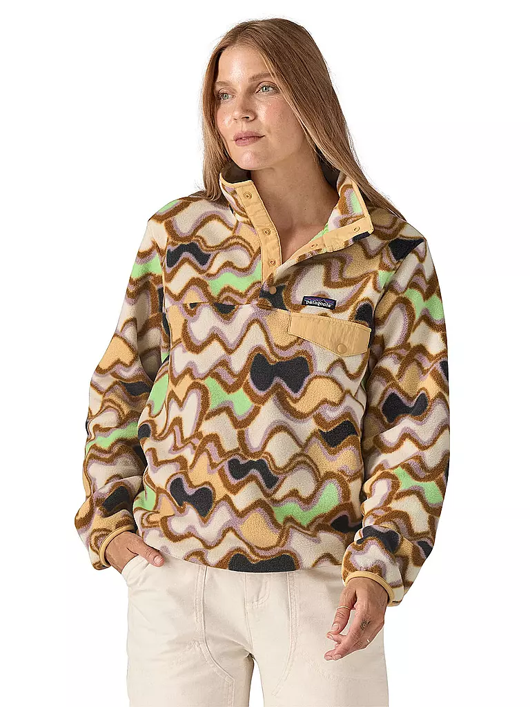 PATAGONIA | Damen Fleecepullover Synchilla® Snap-T®  | Marrón claro