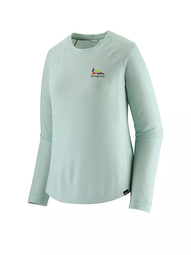 PATAGONIA | Damen Funktionsshirt Cap Cool Trail Grap | Verde claro