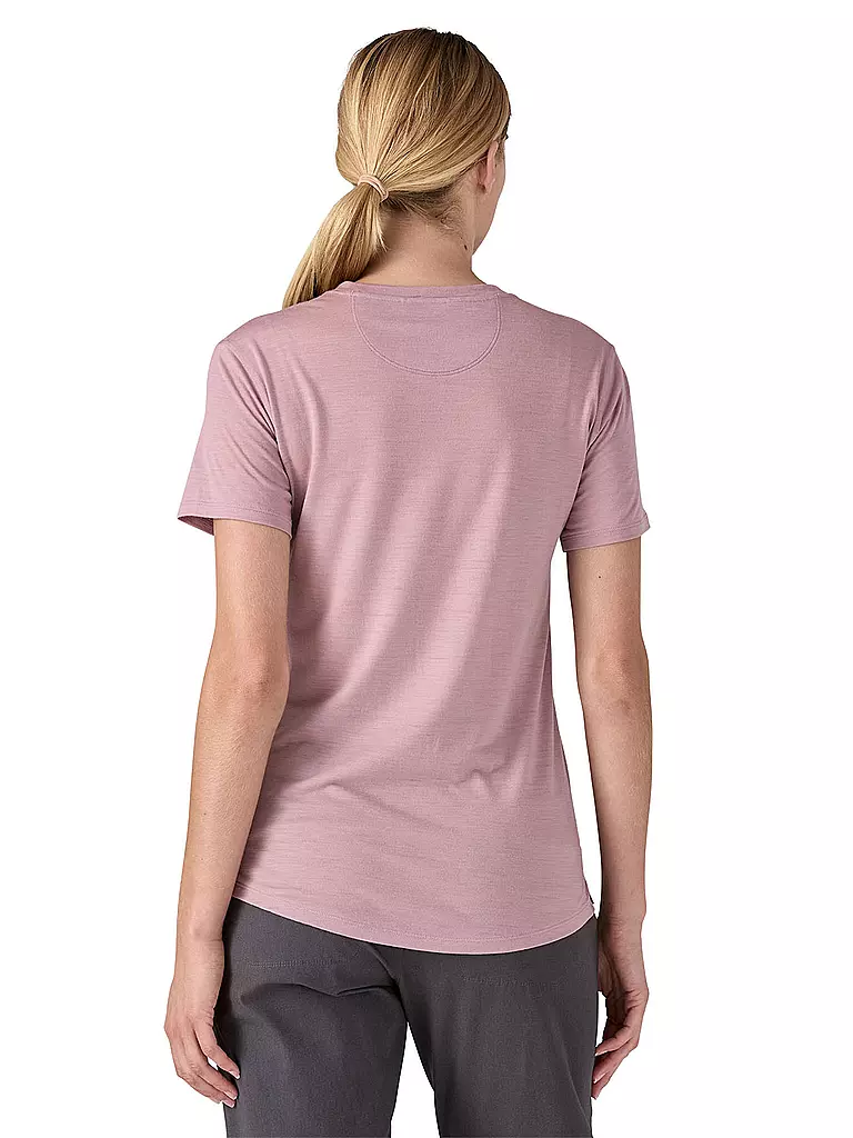 PATAGONIA | Damen Funktionsshirt Capilene® Cool Merino Graphic | Rosa