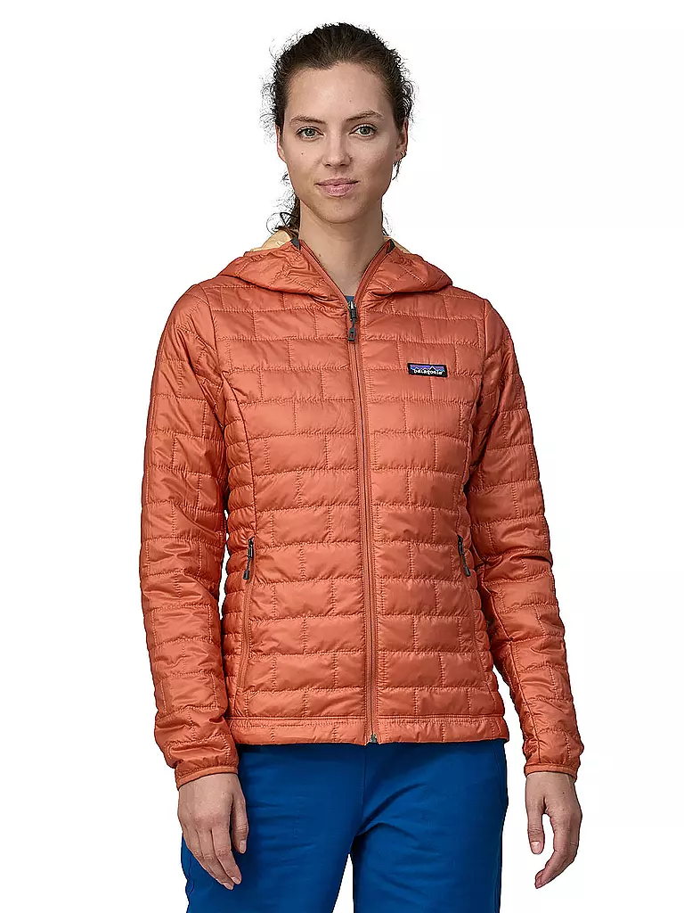 PATAGONIA | Damen Isolationsjacke Nano Puff® Hoodie | Cobre