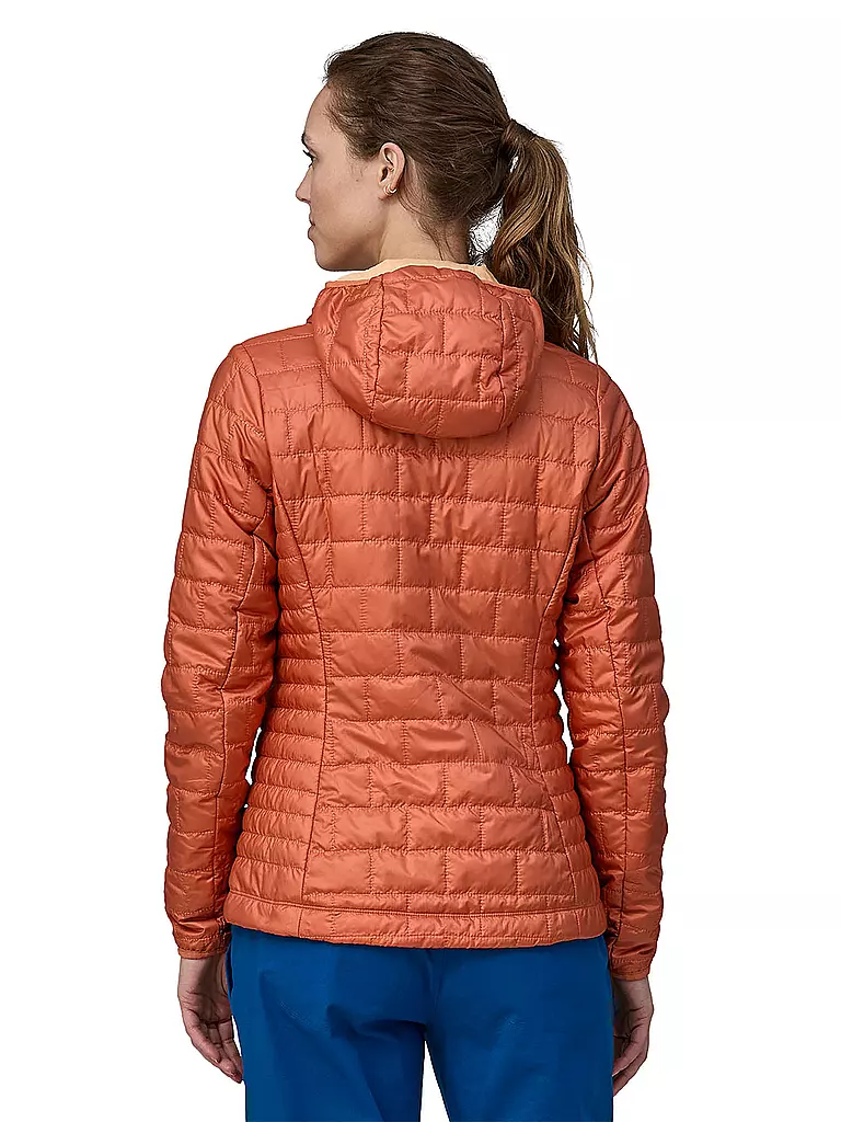 PATAGONIA | Damen Isolationsjacke Nano Puff® Hoodie | Cobre
