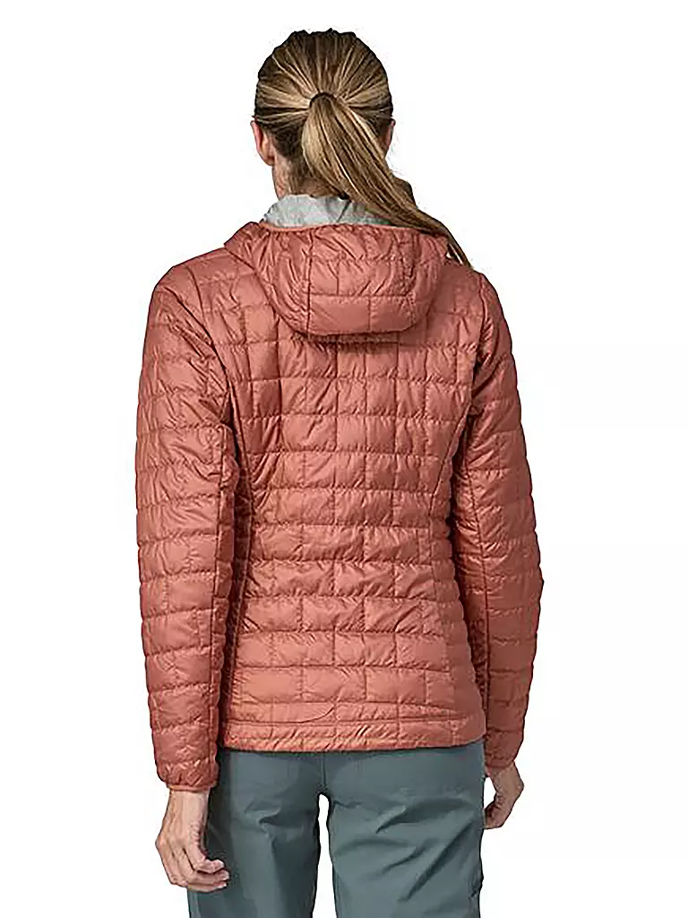 PATAGONIA | Damen Isolationsjacke Nano Puff® Hoodie | Cobre