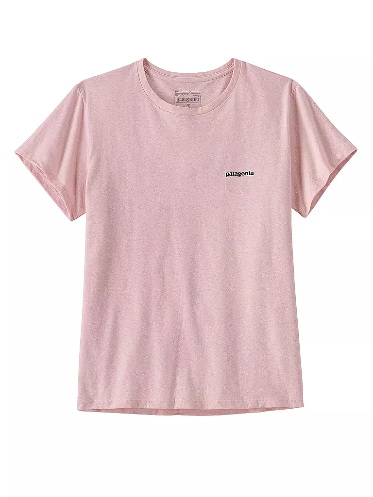 PATAGONIA | Damen T-Shirt P-6 Logo Responsibili | Rosa