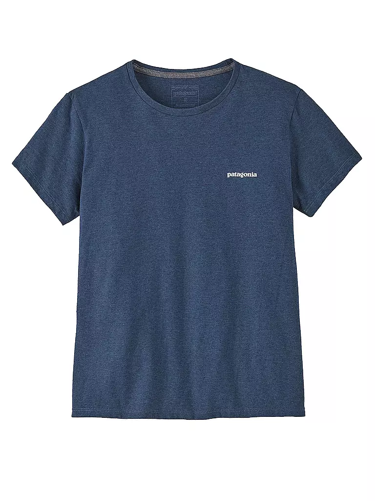 PATAGONIA | Damen T-Shirt P-6 Logo Responsibili | Azul