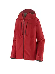 PATAGONIA | Damen Wanderjacke Triolet GTX 3L Hoodie | Rojo oscuro
