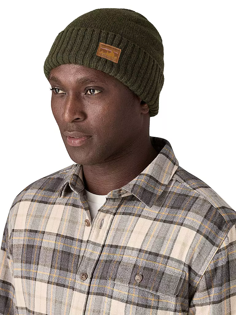 PATAGONIA | Gorro Brodeo | Verde oscuro