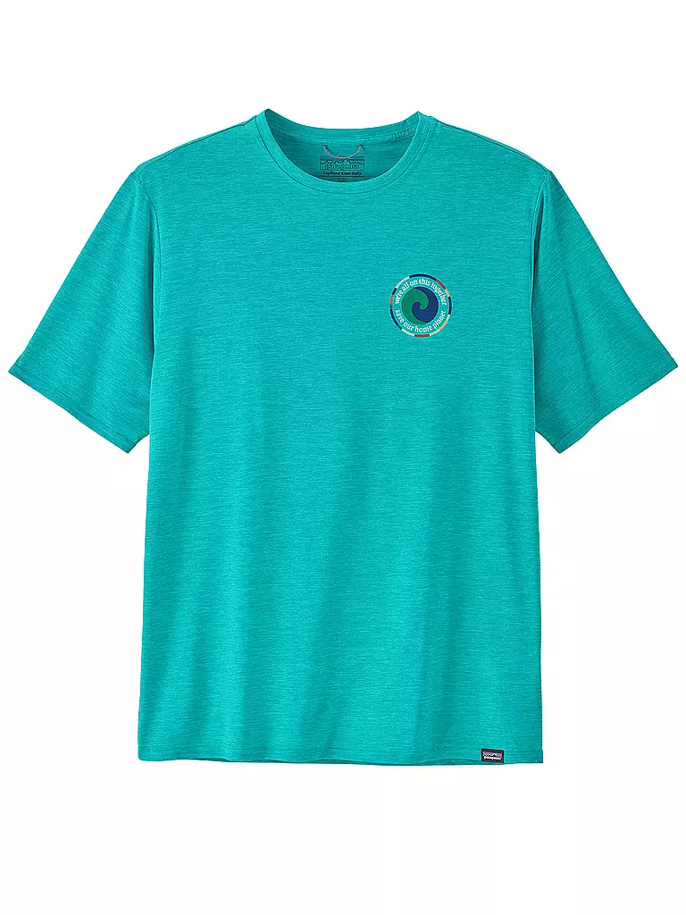 PATAGONIA | Herren Funktionsshirt Capilene® Cool Daily Graphic | Petróleo