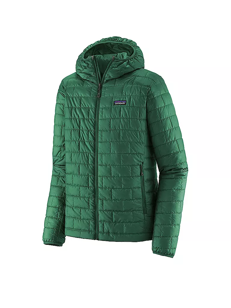 PATAGONIA | Herren Isojacke Nano Puff® Hoodie | Verde oscuro