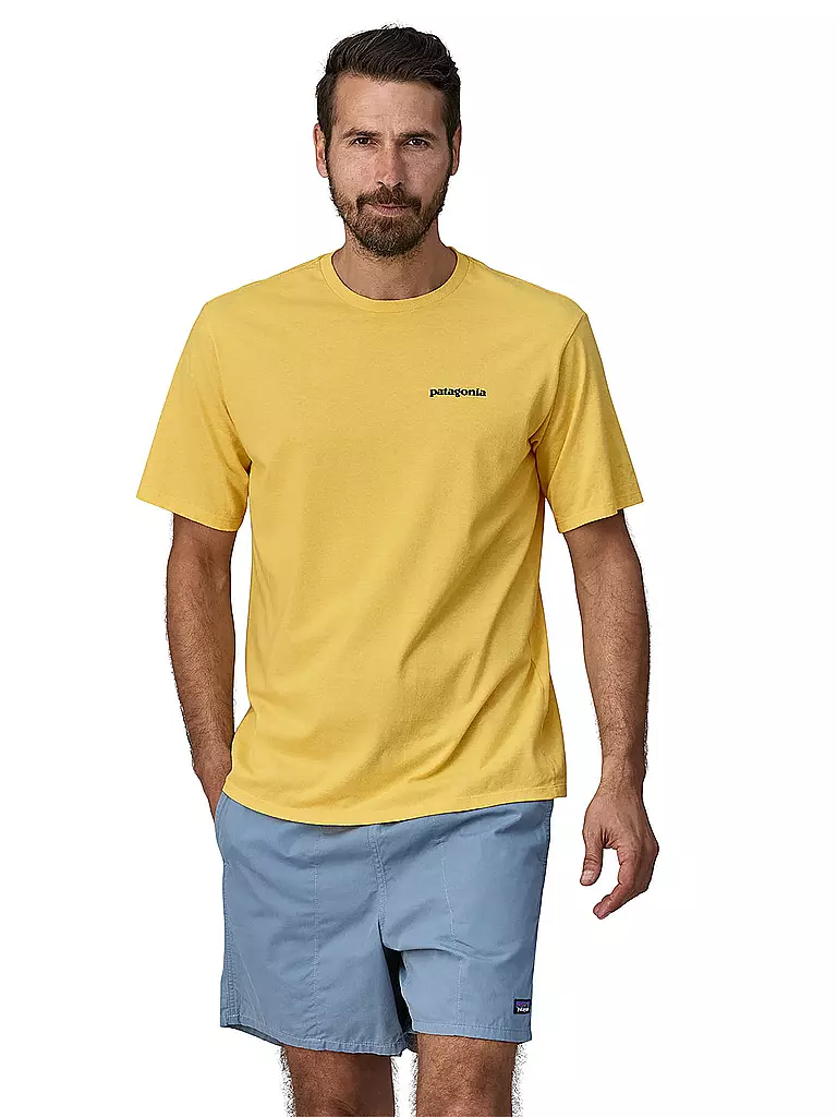 PATAGONIA | Herren T-Shirt P-6 Logo | Amarillo